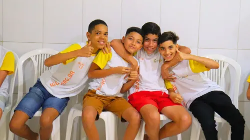 Crianças felizes