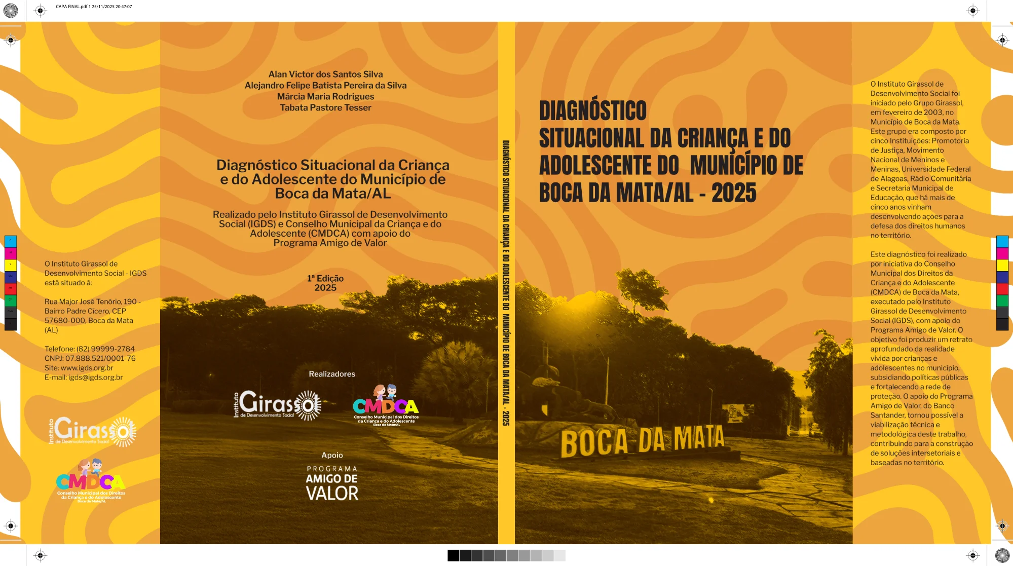 Diagnóstico Criança e Adolescente de Boca da Mata 2025